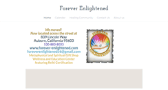 Desktop Screenshot of forever-enlightened.com
